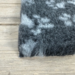 Charcoal Grey Paws high grade Vet Bedding non-slip back bed fleece for pets
